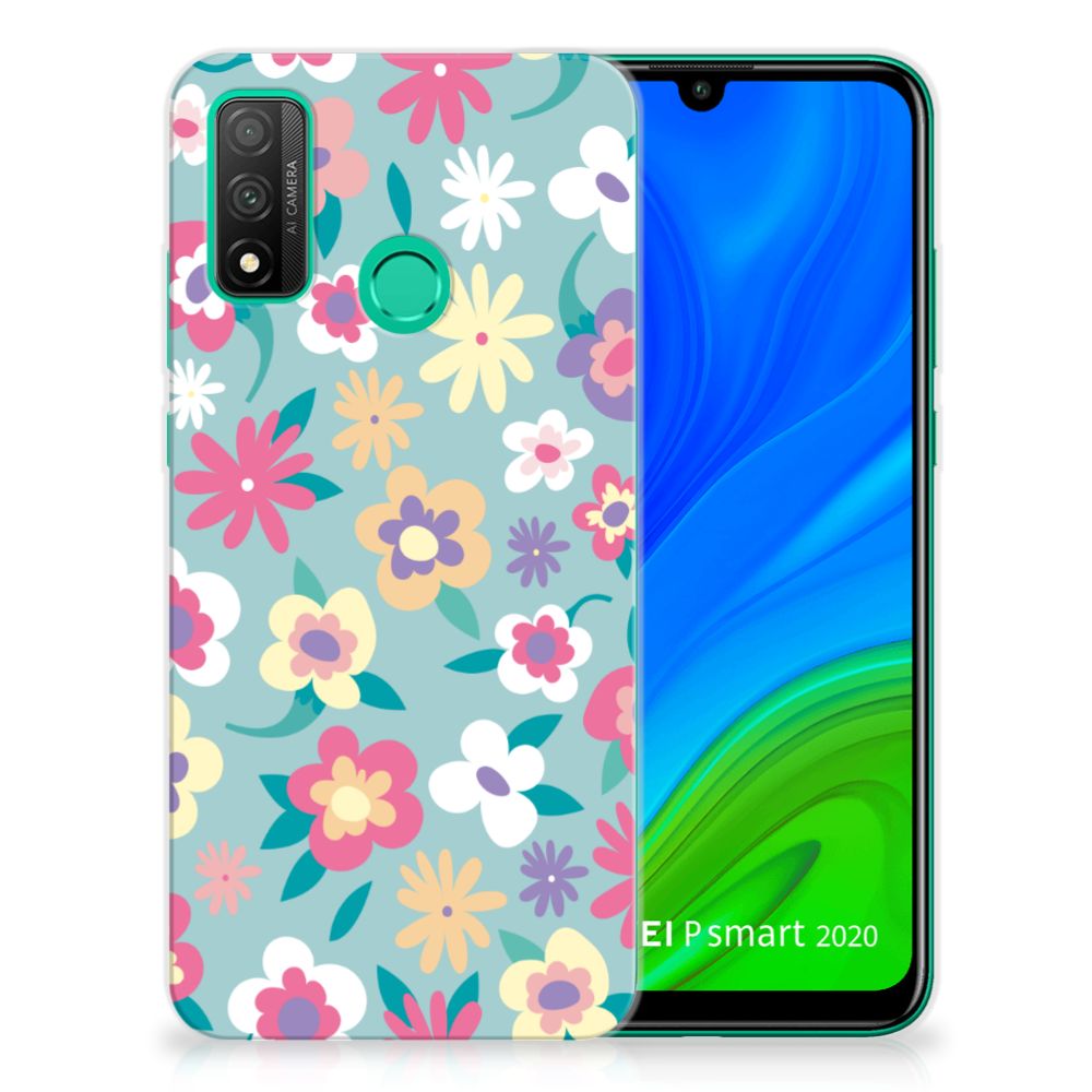Huawei P Smart 2020 TPU Case Flower Power