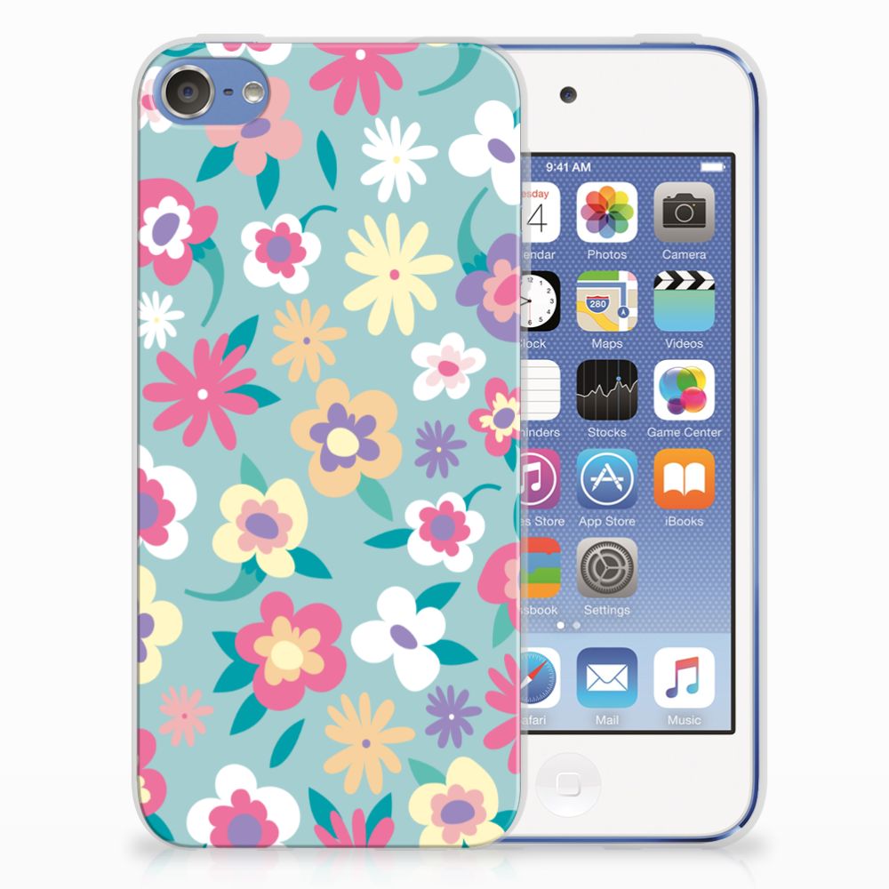 Apple iPod Touch 5 | 6 TPU Case Flower Power