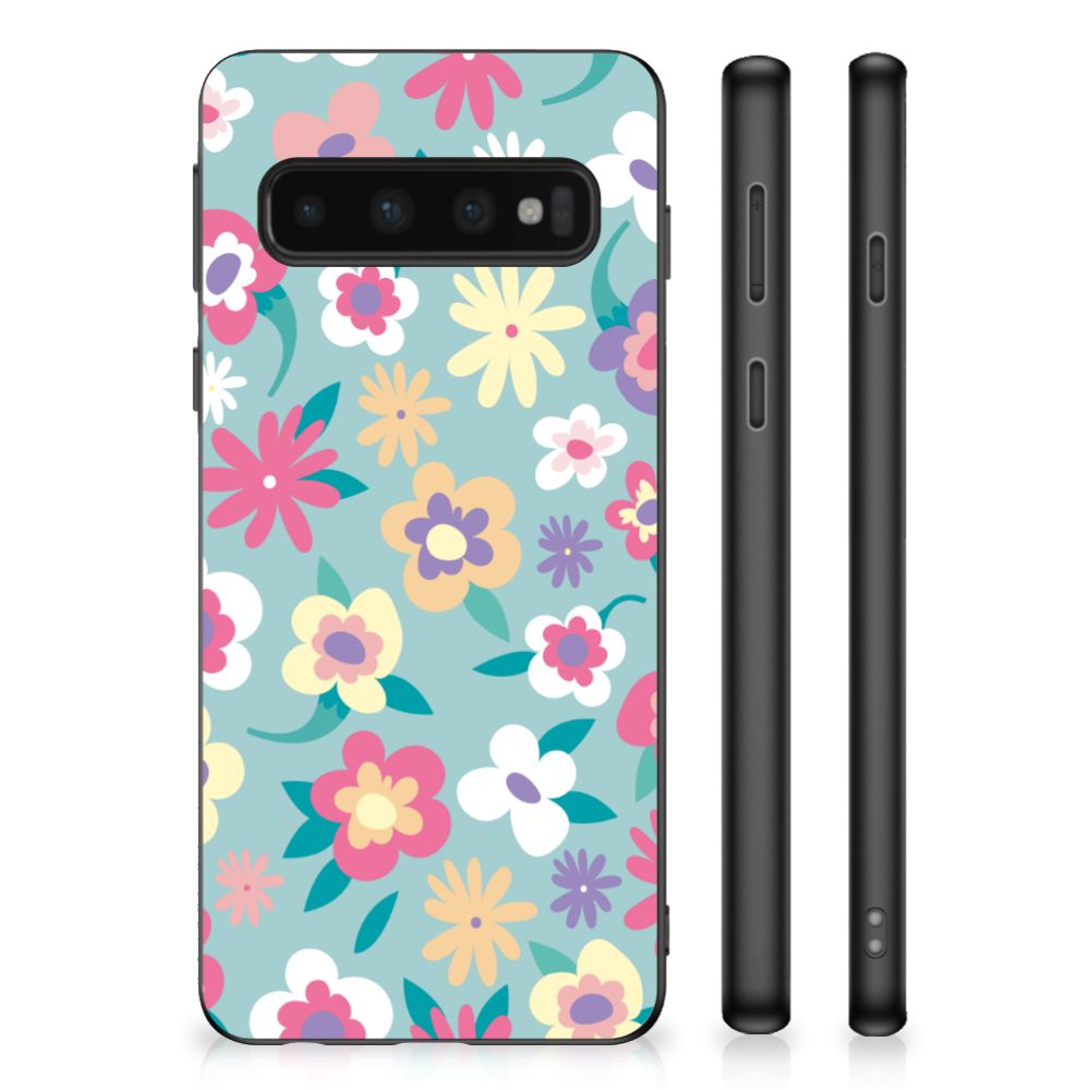 Samsung Galaxy S10 Skin Case Flower Power