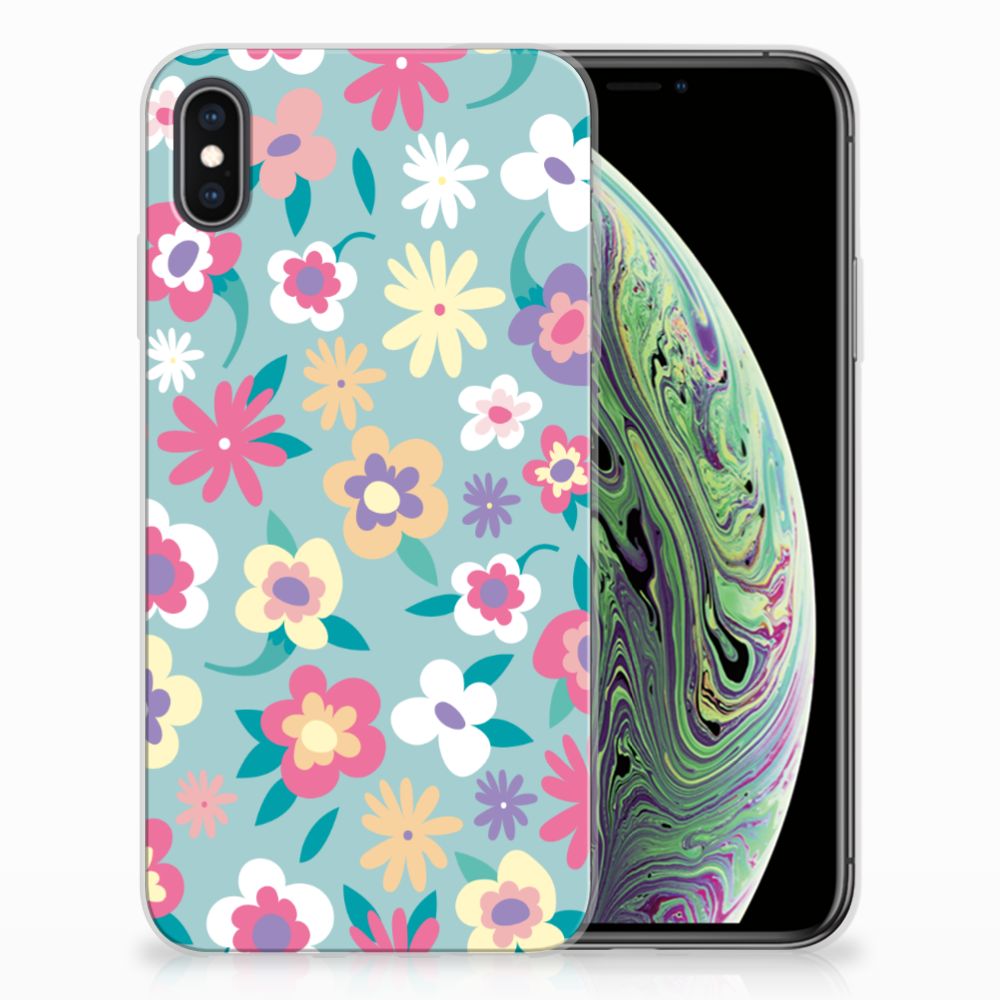 Apple iPhone Xs Max TPU Case Flower Power