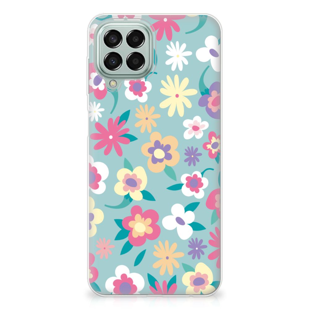Samsung Galaxy M33 TPU Case Flower Power