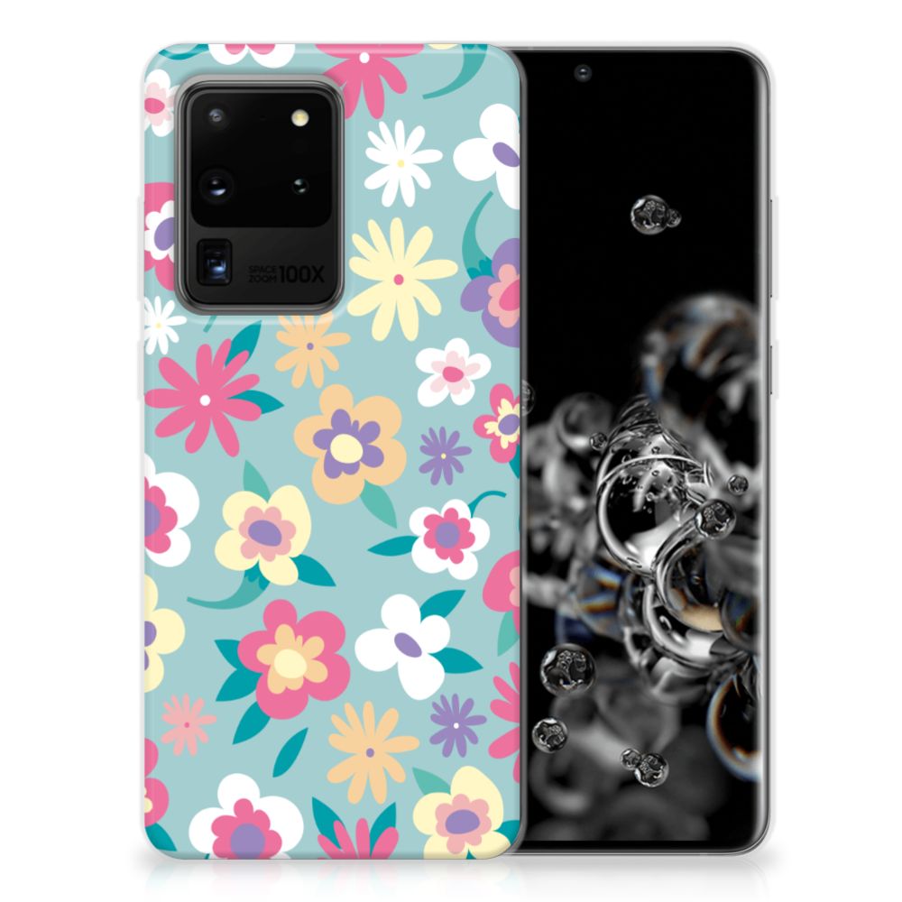 Samsung Galaxy S20 Ultra TPU Case Flower Power