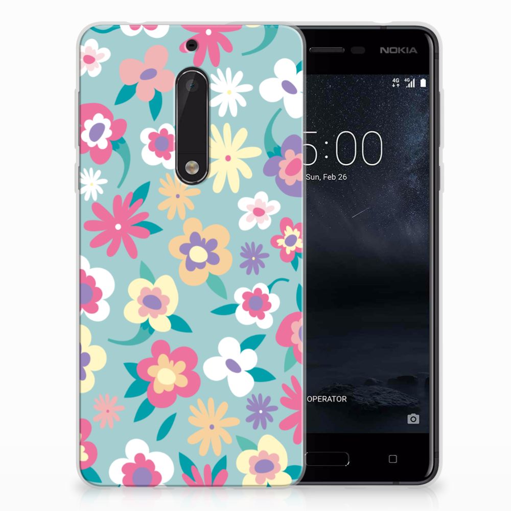 Nokia 5 TPU Case Flower Power