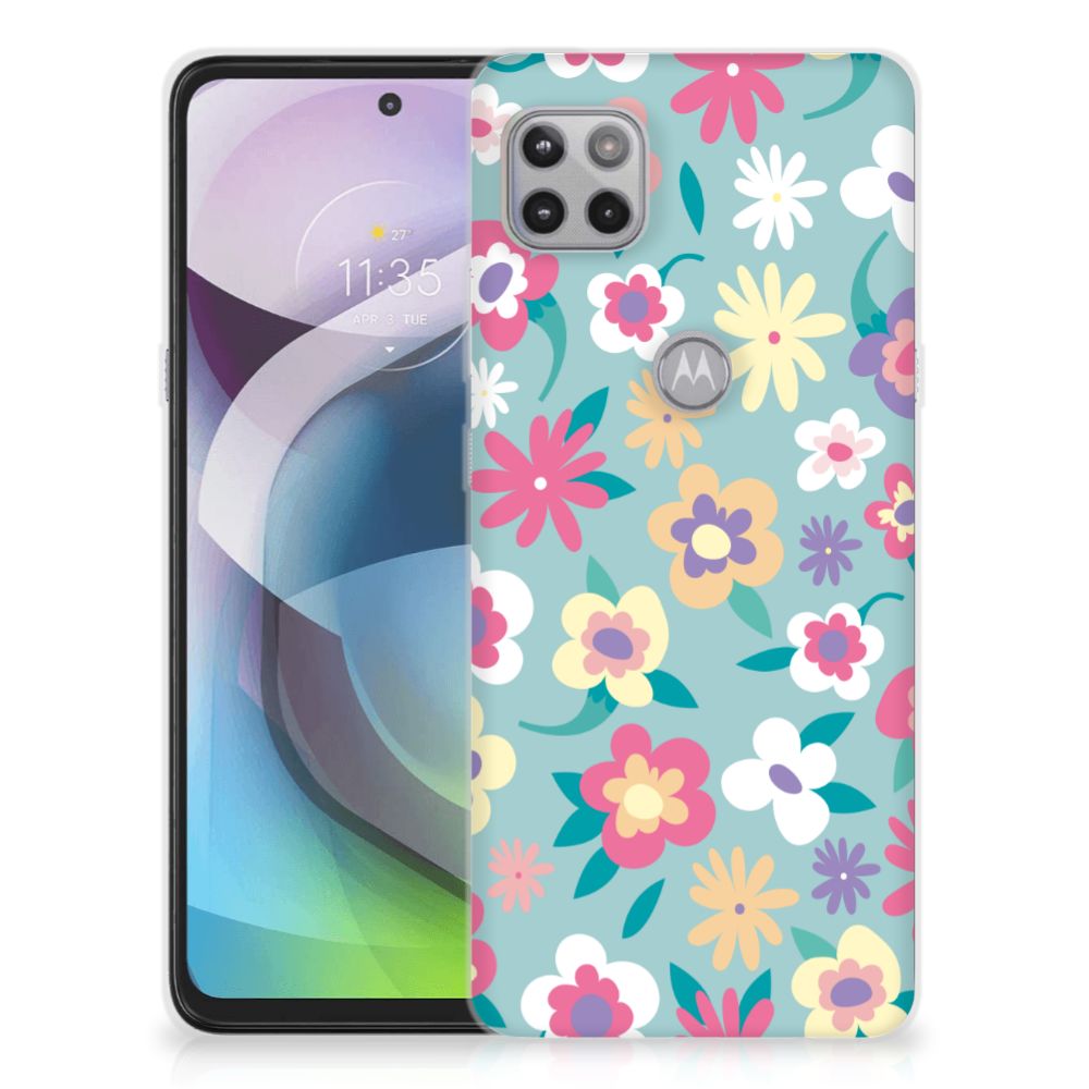 Motorola Moto G 5G TPU Case Flower Power