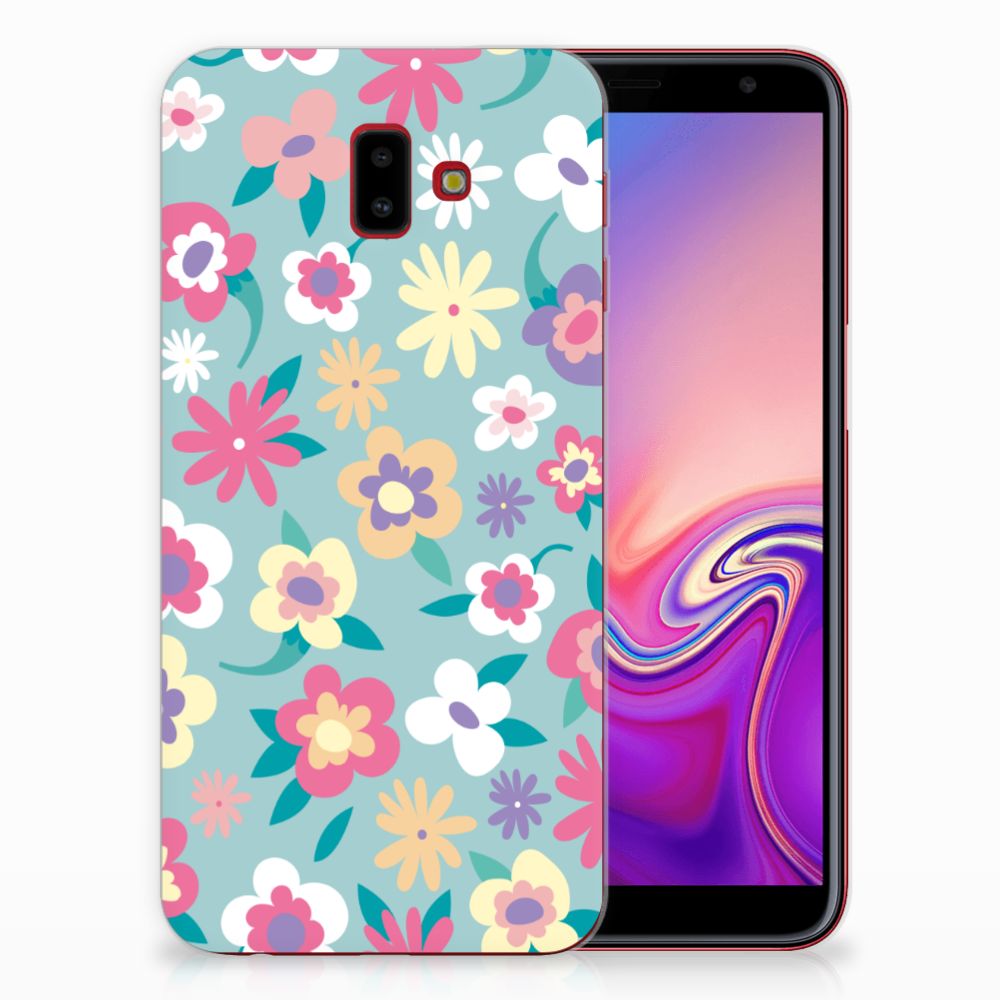 Samsung Galaxy J6 Plus (2018) TPU Case Flower Power