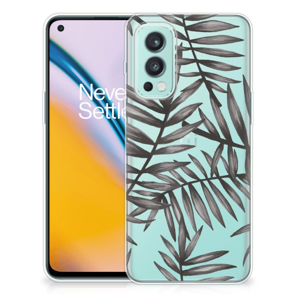 OnePlus Nord 2 5G TPU Case Leaves Grey