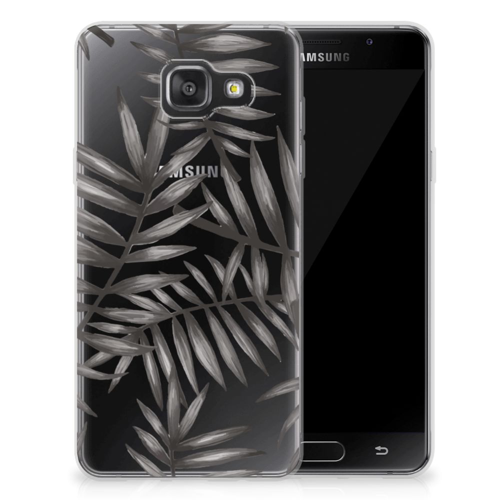 Samsung Galaxy A3 2016 TPU Case Leaves Grey