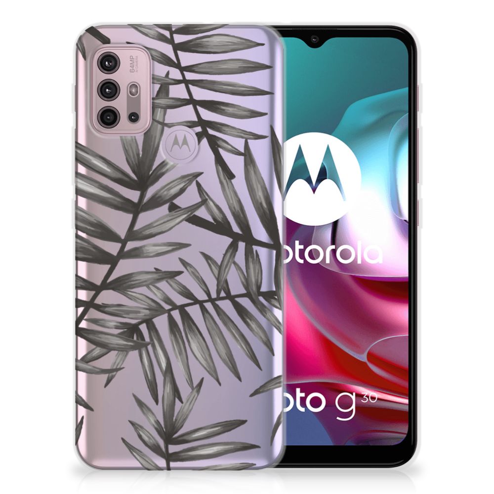 Motorola Moto G30 | G10 TPU Case Leaves Grey