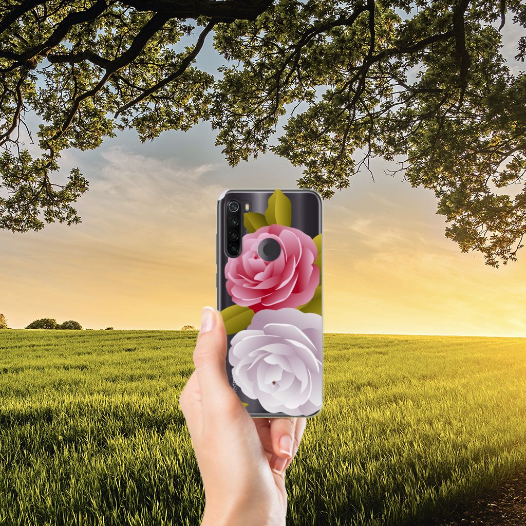 Xiaomi Redmi Note 8T TPU Case Roses