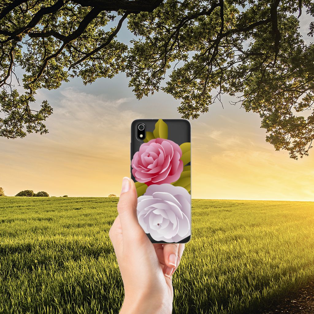 Xiaomi Redmi 7A TPU Case Roses