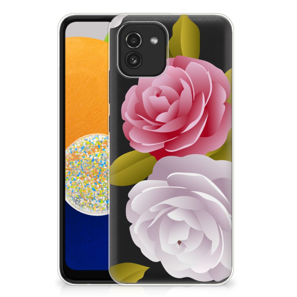 Samsung Galaxy A03 TPU Case Roses