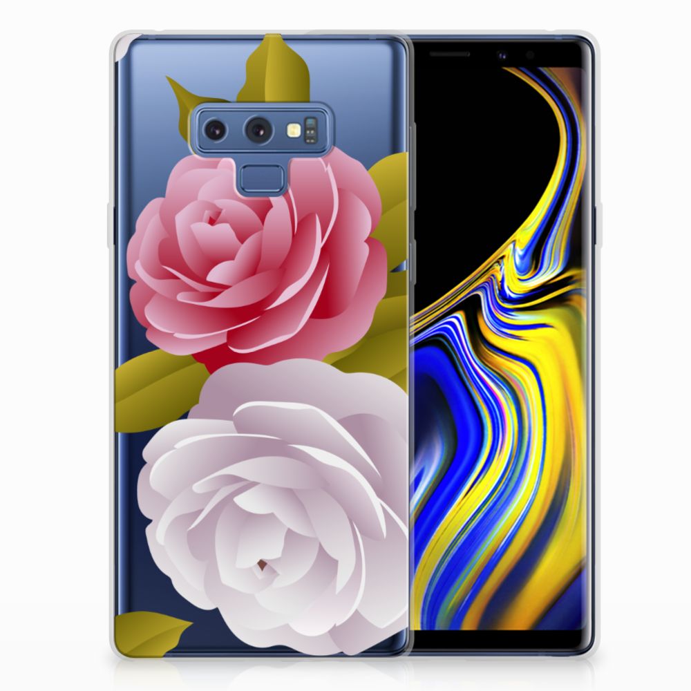 Samsung Galaxy Note 9 TPU Case Roses