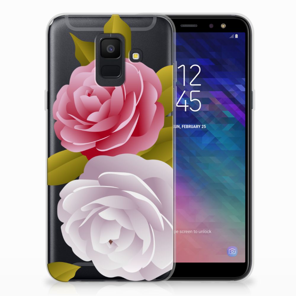 Samsung Galaxy A6 (2018) TPU Case Roses