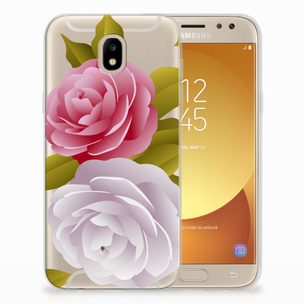 Samsung Galaxy J5 2017 TPU Case Roses