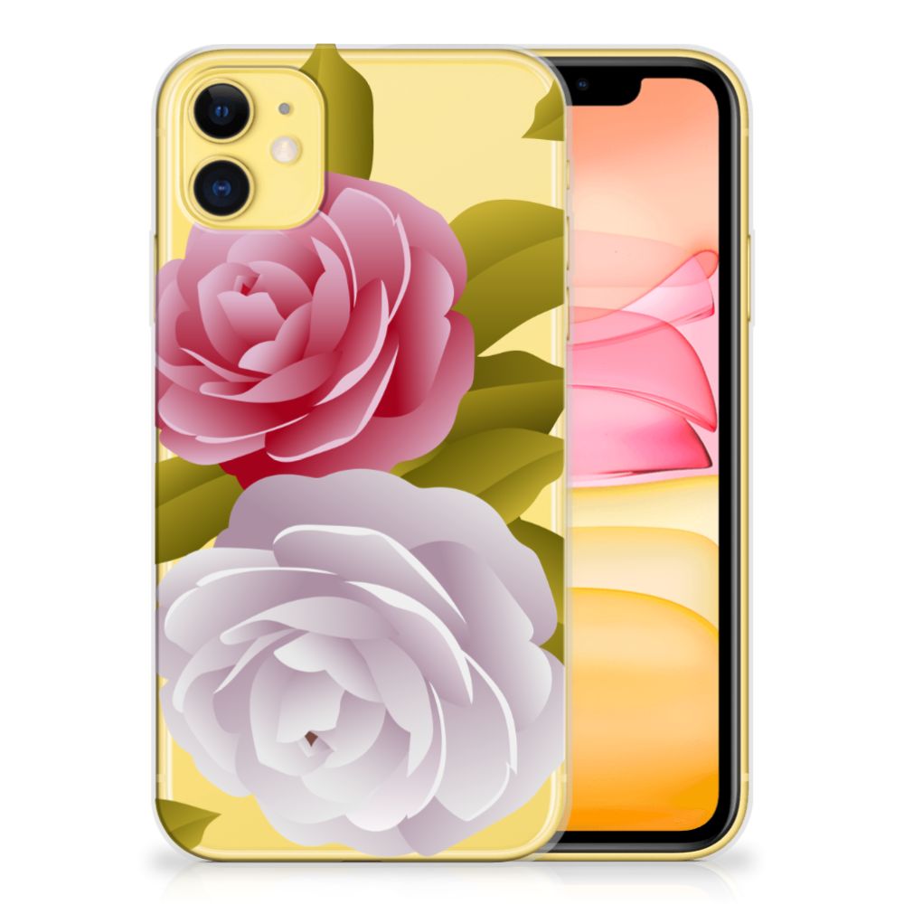 Apple iPhone 11 TPU Case Roses