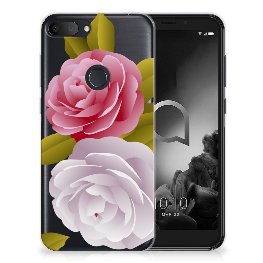 Alcatel 1S (2019) TPU Case Roses