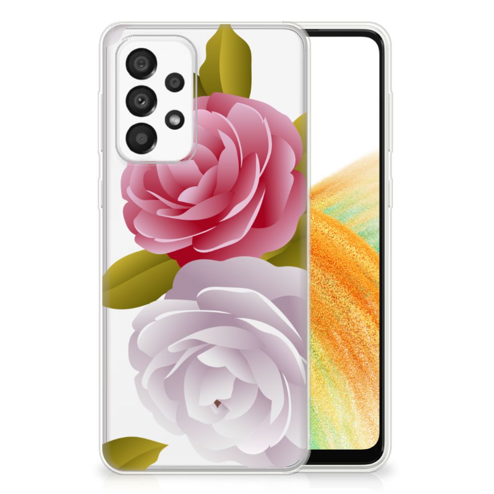 Samsung Galaxy A33 5G TPU Case Roses