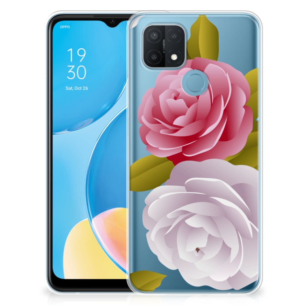 OPPO A15 TPU Case Roses