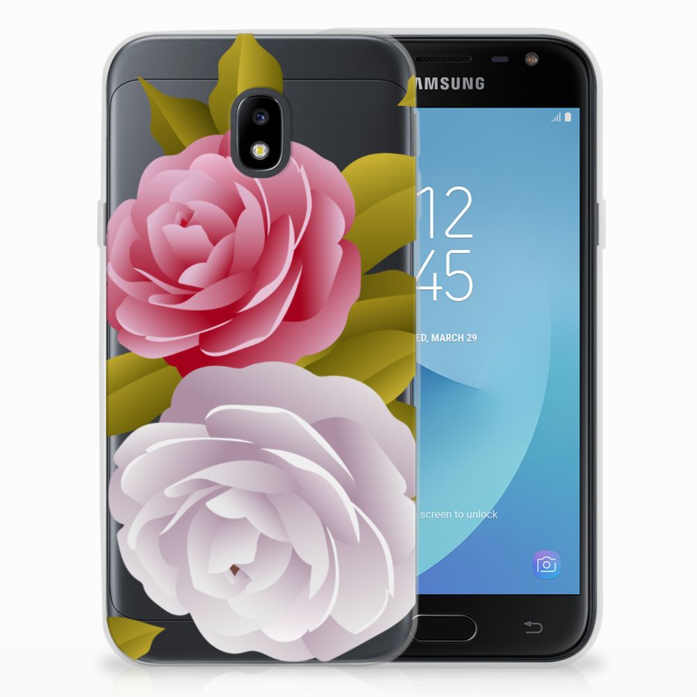 Samsung Galaxy J3 2017 TPU Case Roses
