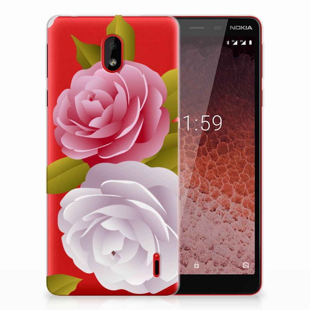 Nokia 1 Plus TPU Case Roses