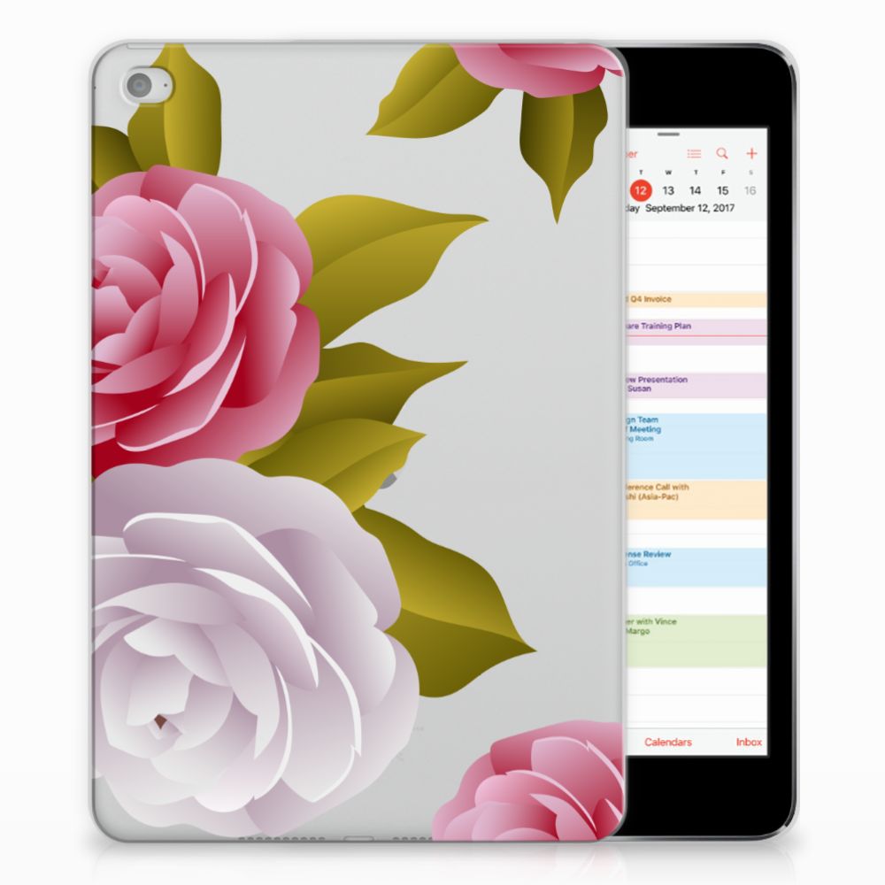 Apple iPad Mini 4 Uniek Tablethoesje Roses