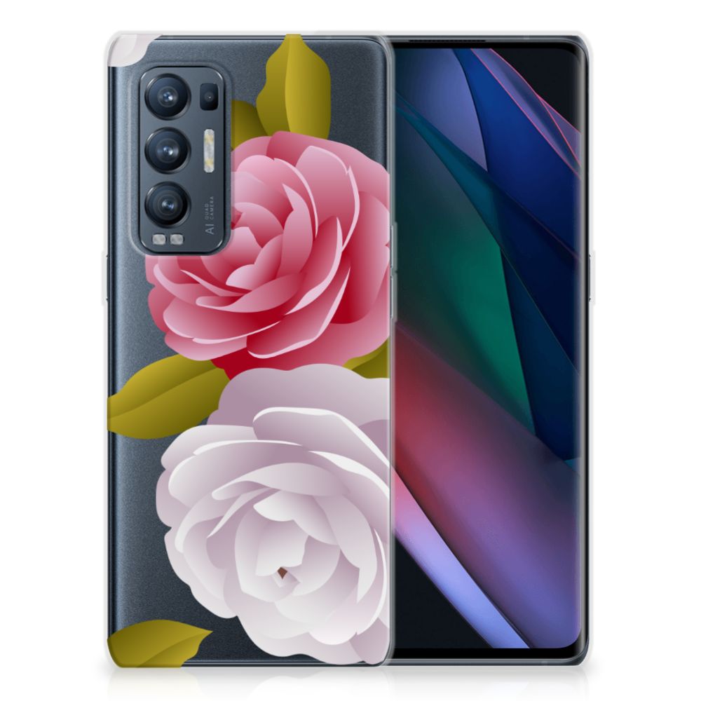 OPPO Find X3 Neo TPU Case Roses