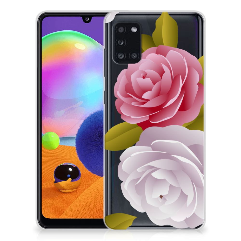 Samsung Galaxy A31 TPU Case Roses