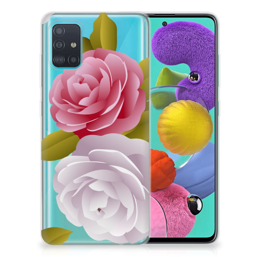 Samsung Galaxy A51 TPU Case Roses