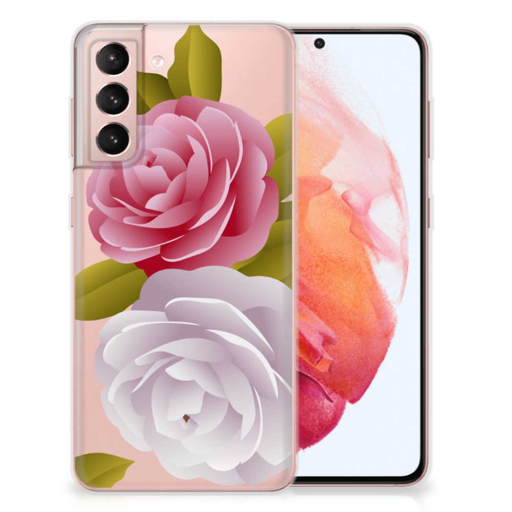 Samsung Galaxy S21 TPU Case Roses