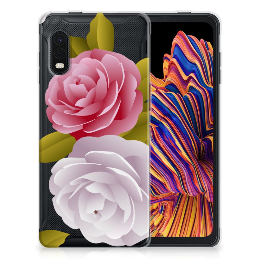 Samsung Xcover Pro TPU Case Roses
