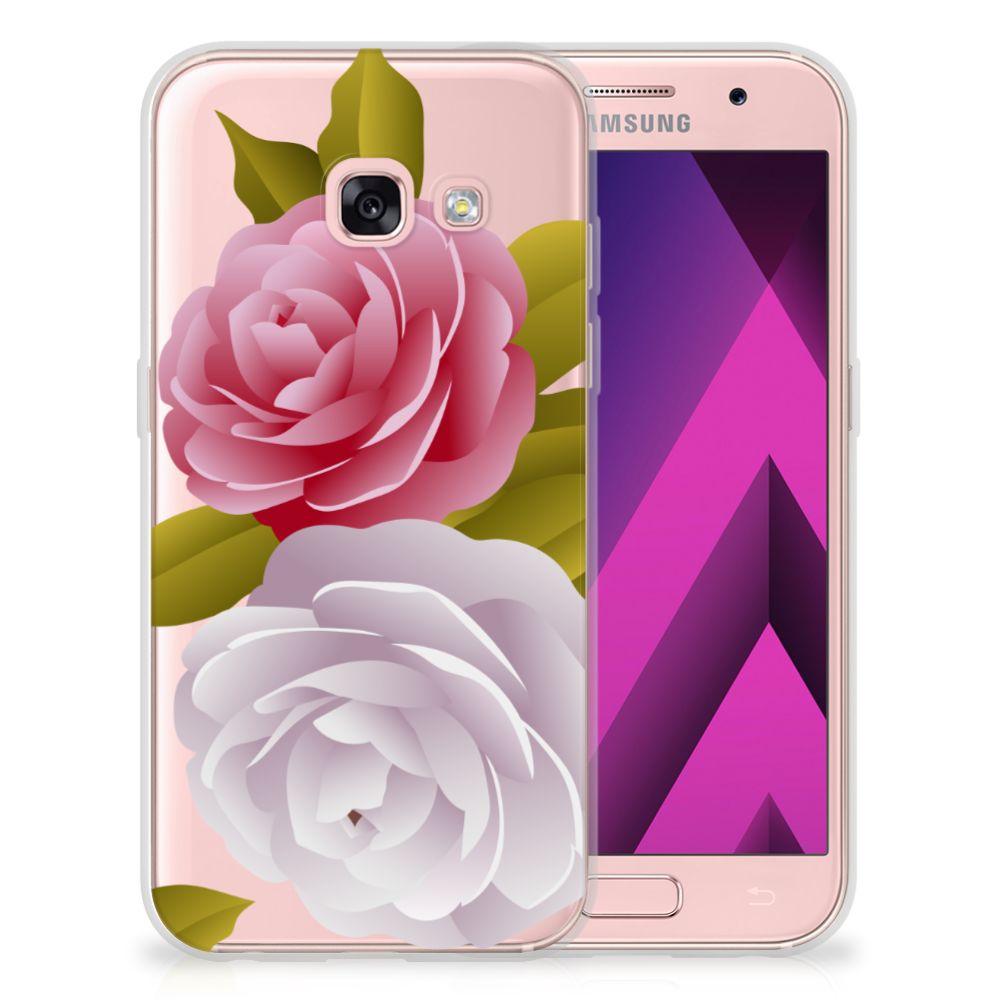Samsung Galaxy A3 2017 TPU Case Roses