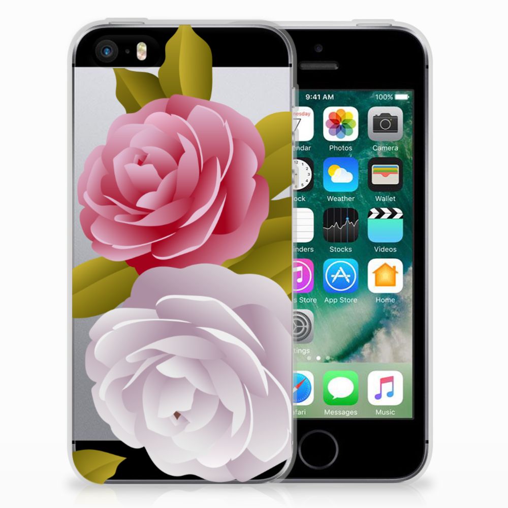 Apple iPhone SE | 5S TPU Case Roses