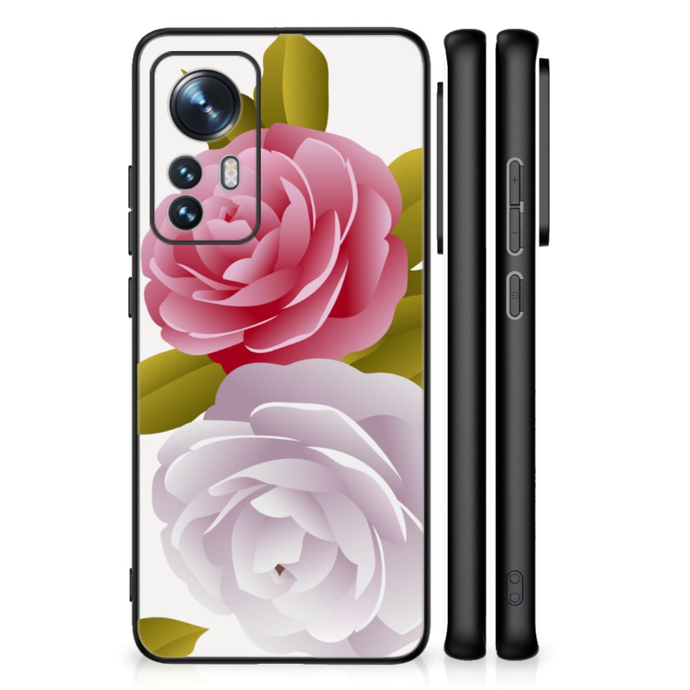 Xiaomi 12 | 12X Bloemen Hoesje Roses