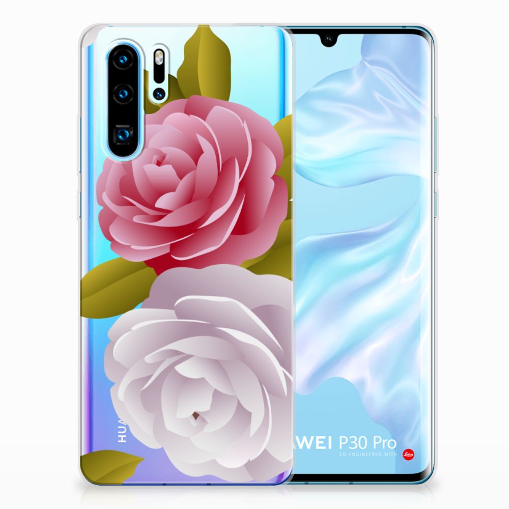Huawei P30 Pro TPU Case Roses