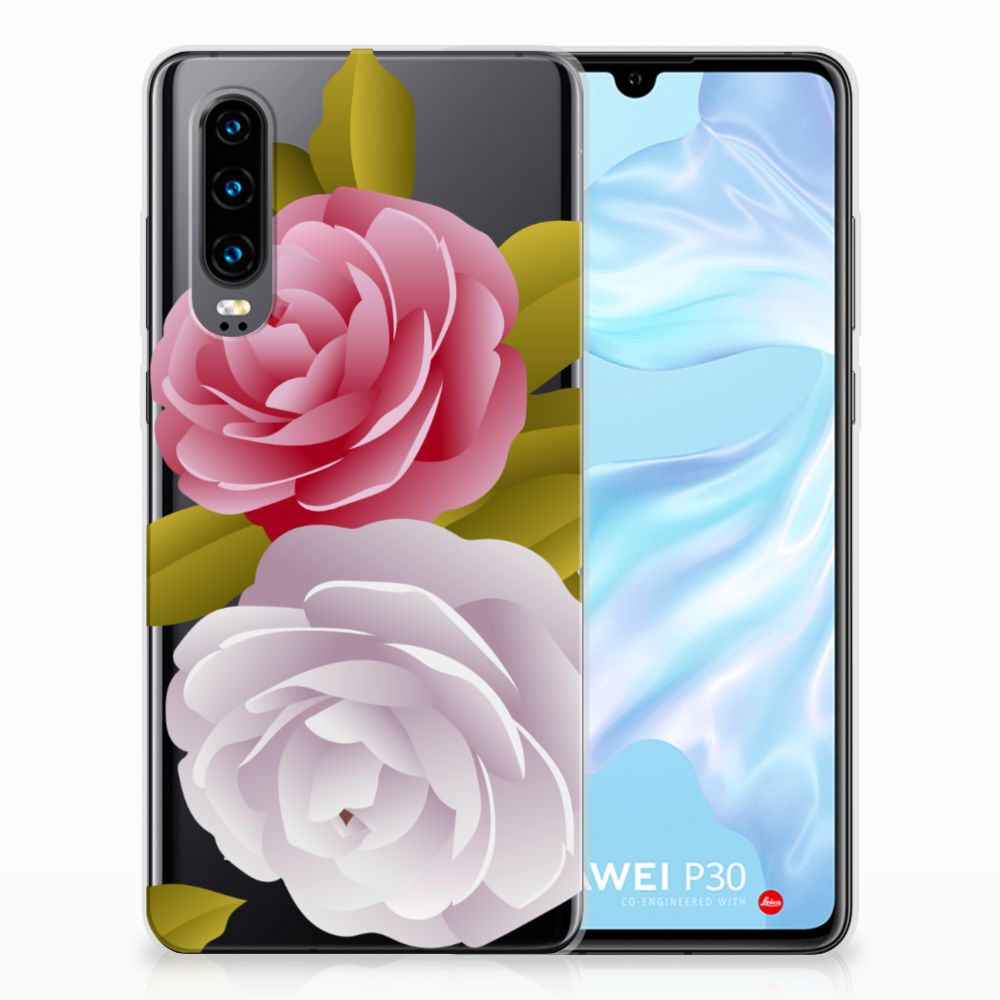 Huawei P30 TPU Case Roses