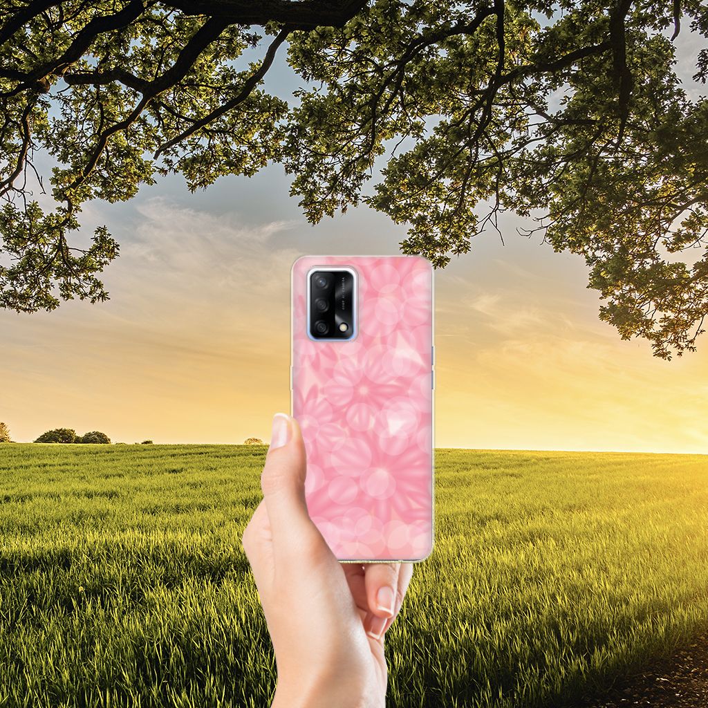 OPPO A74 4G TPU Case Spring Flowers