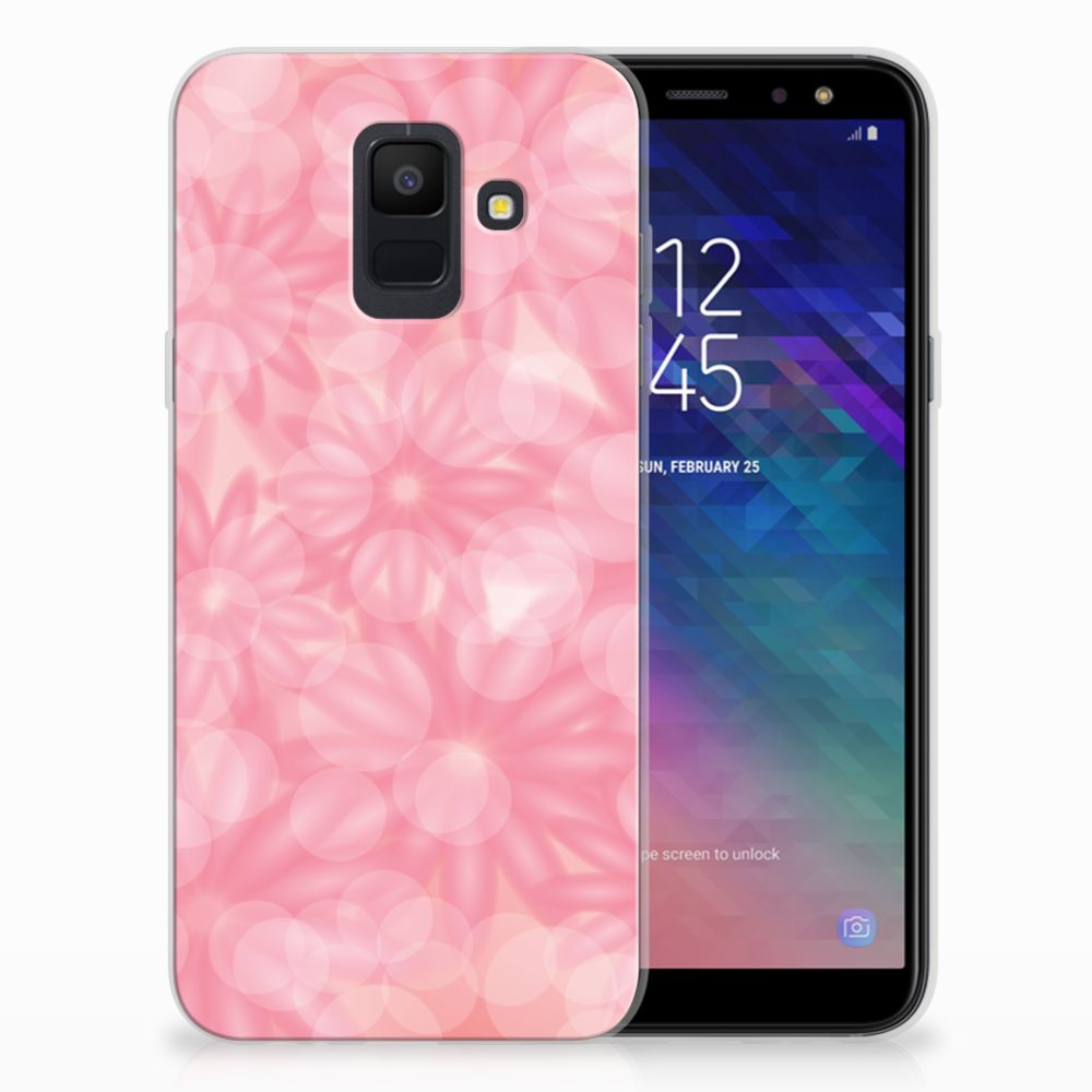 Samsung Galaxy A6 (2018) TPU Case Spring Flowers