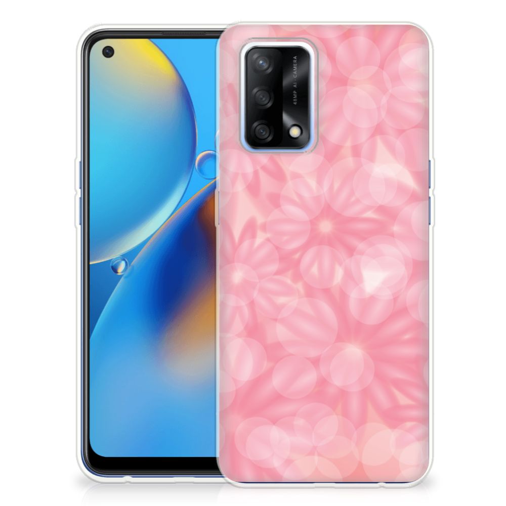 OPPO A74 4G TPU Case Spring Flowers