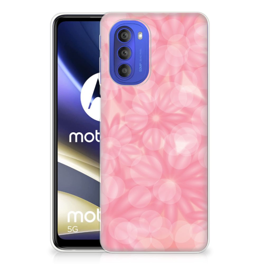 Motorola Moto G51 5G TPU Case Spring Flowers