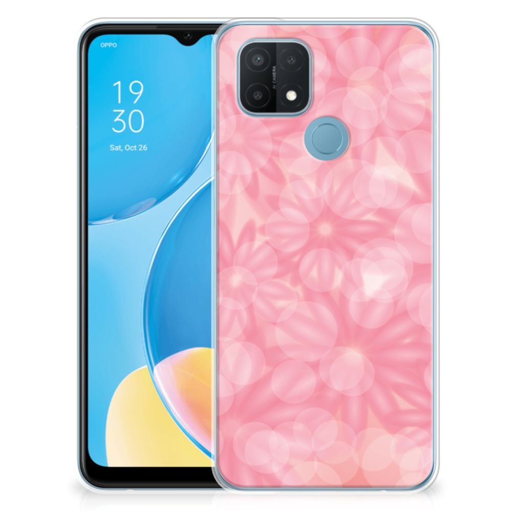 OPPO A15 TPU Case Spring Flowers