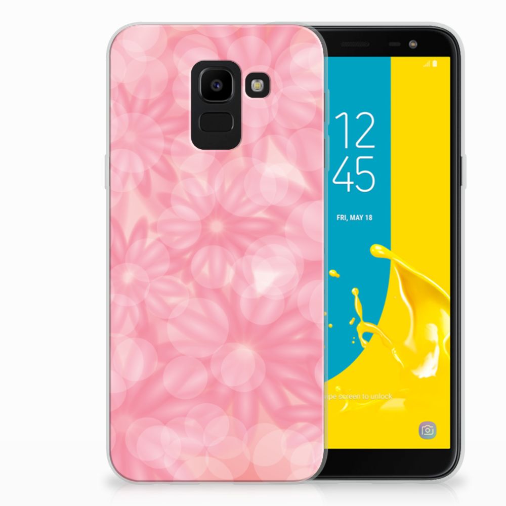 Samsung Galaxy J6 2018 TPU Case Spring Flowers