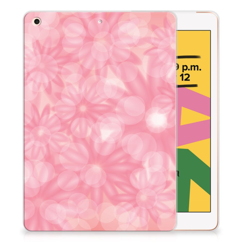 Apple iPad 10.2 | iPad 10.2 (2020) | 10.2 (2021) Siliconen Hoesje Spring Flowers