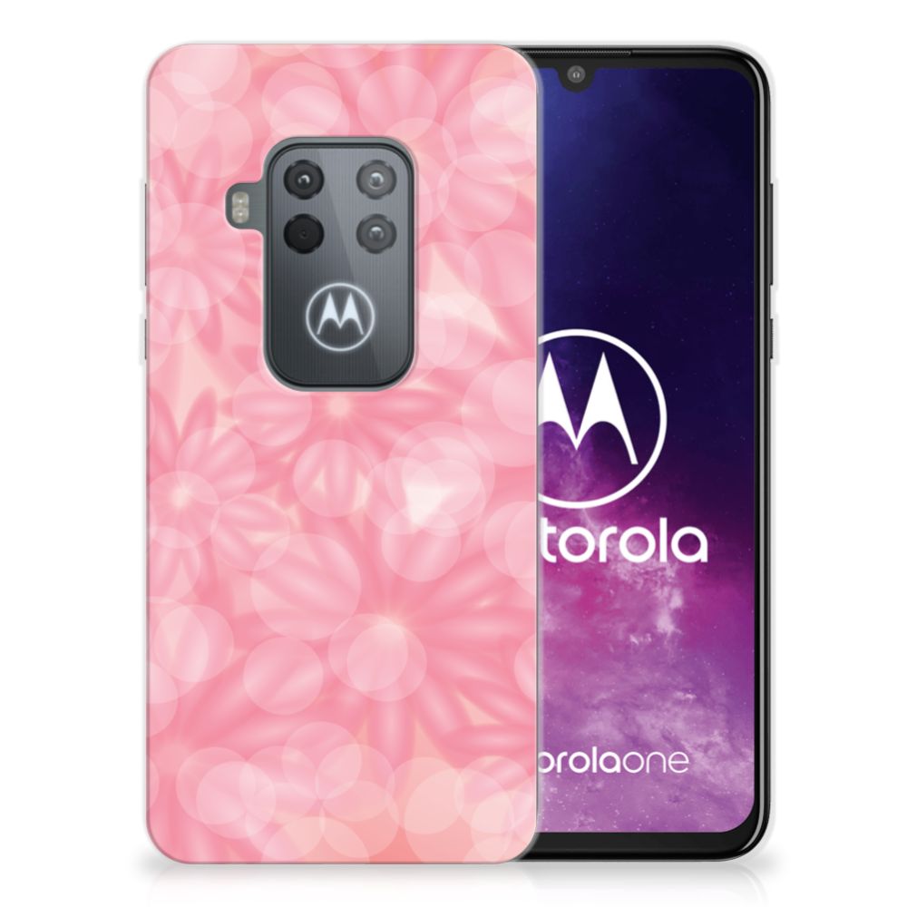 Motorola One Zoom TPU Case Spring Flowers