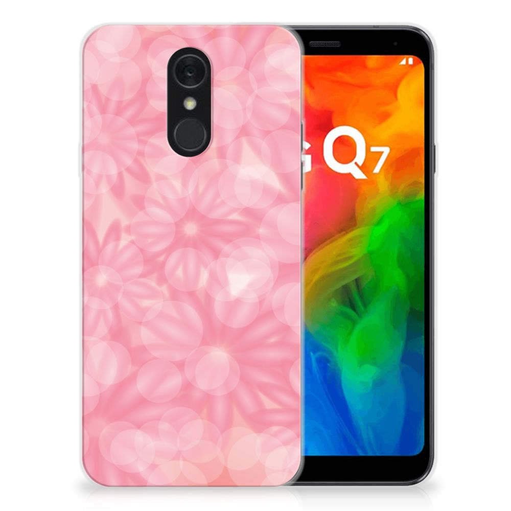 LG Q7 TPU Case Spring Flowers