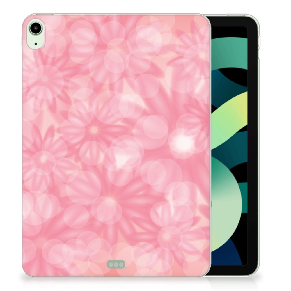 iPad Air (2020/2022) 10.9 inch Siliconen Hoesje Spring Flowers