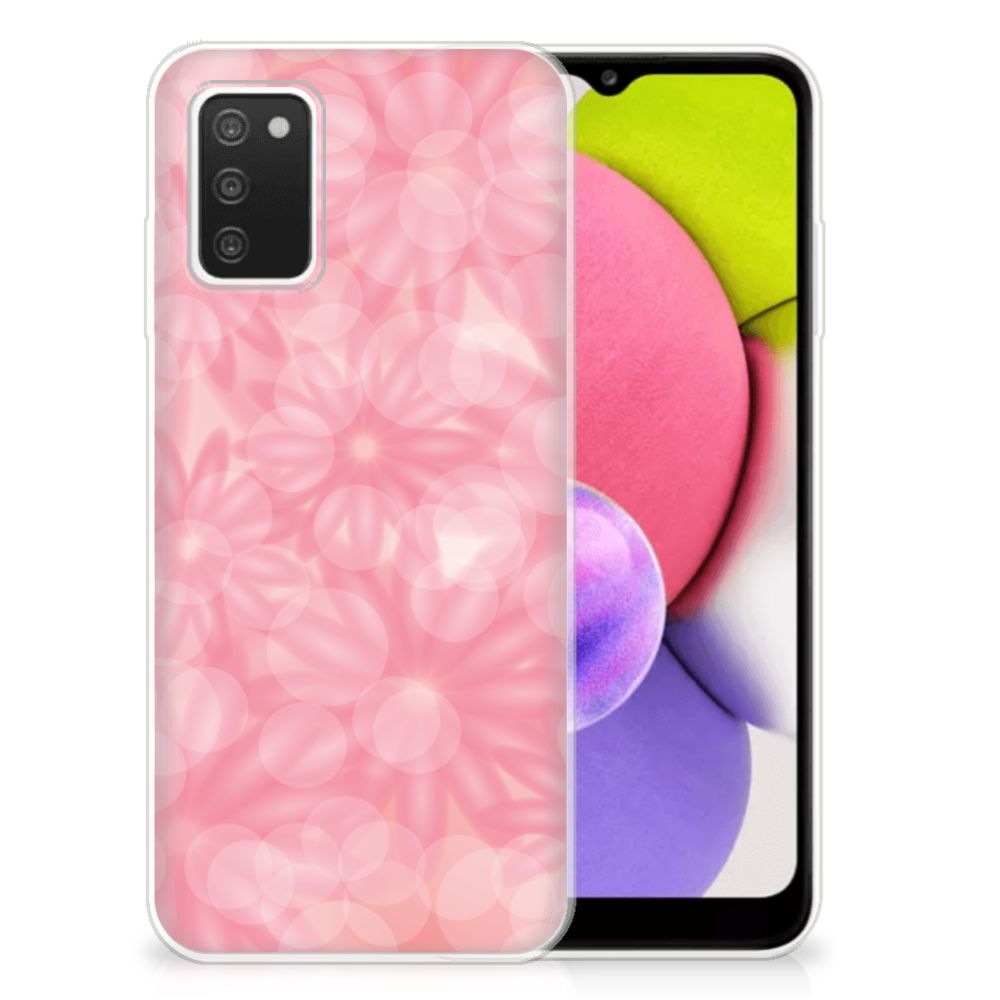 Samsung Galaxy A03S TPU Case Spring Flowers