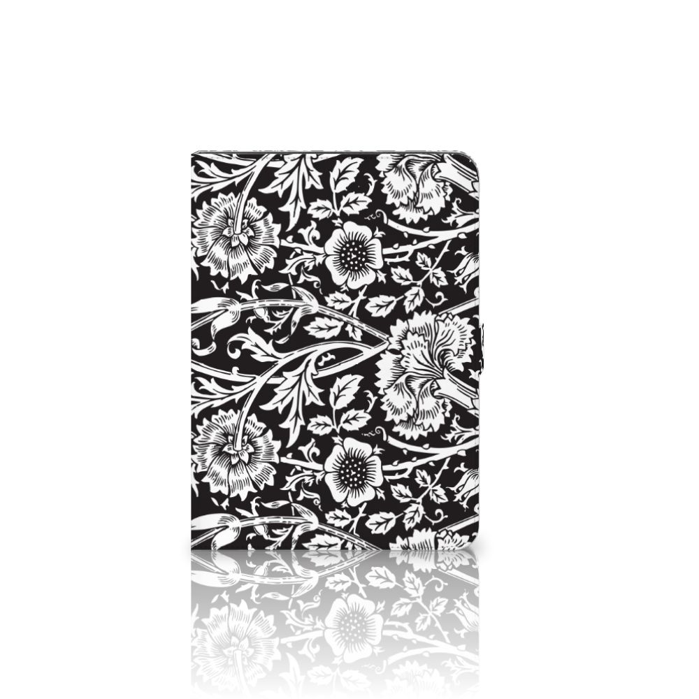 iPad Pro 11 2020/2021/2022 Tablet Cover Black Flowers
