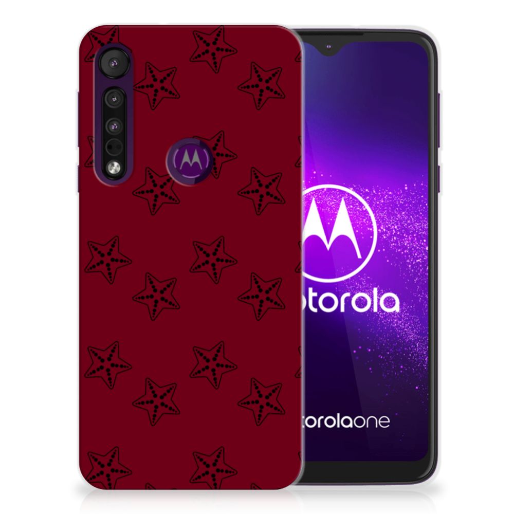 Motorola One Macro TPU bumper Sterren