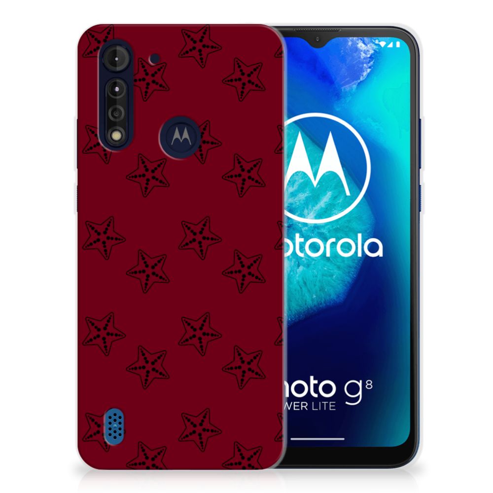 Motorola Moto G8 Power Lite TPU bumper Sterren