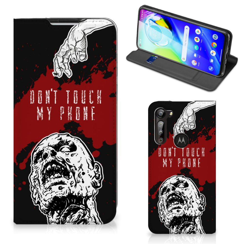 Motorola Moto G8 Power Design Case Zombie Blood